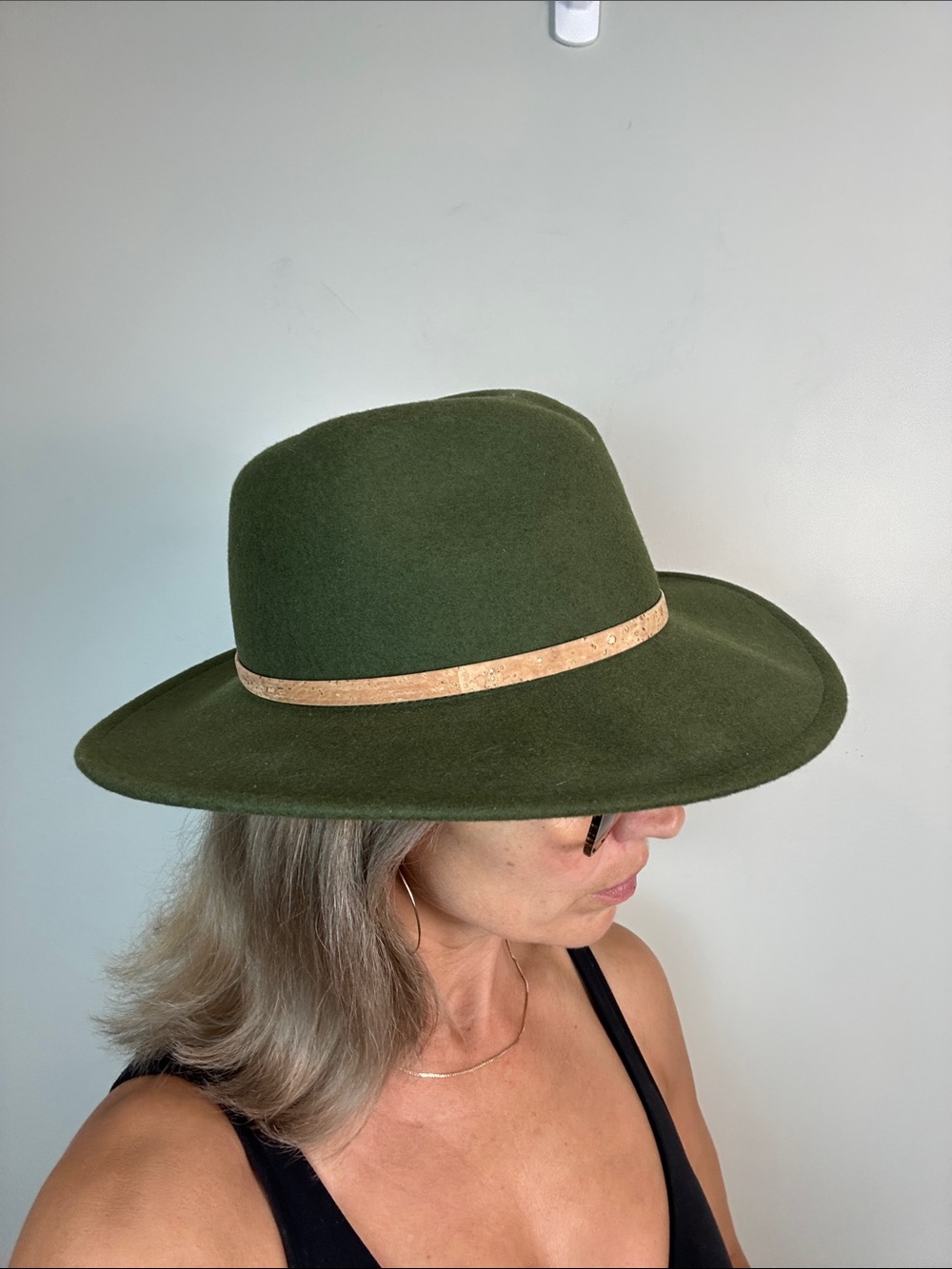 22.  Tentree 100% wool hat Forest green